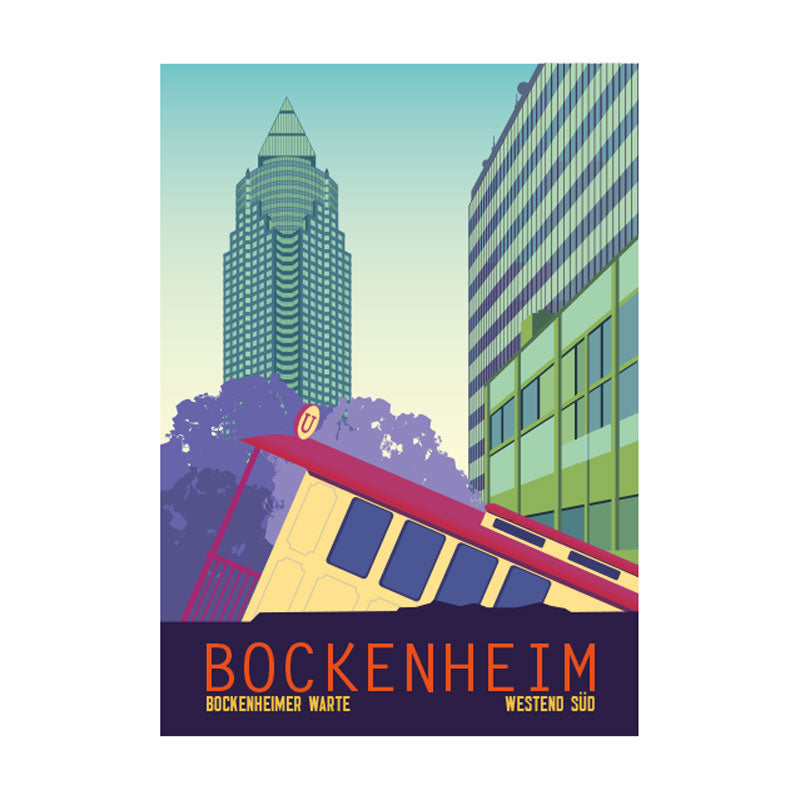 Frankfurt Poster: Bockenheim