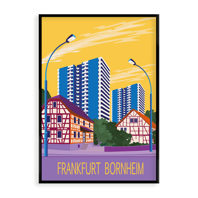 Frankfurt Poster: Bornheim