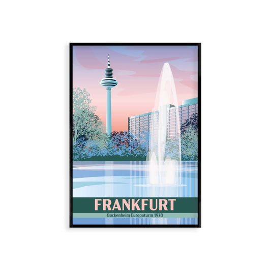 Frankfurt Poster: Europe Tower