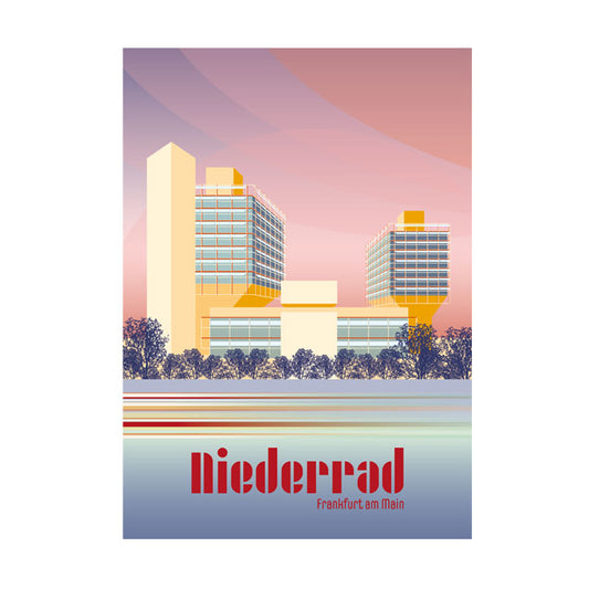 Postcard: Frankfurt Niederrad