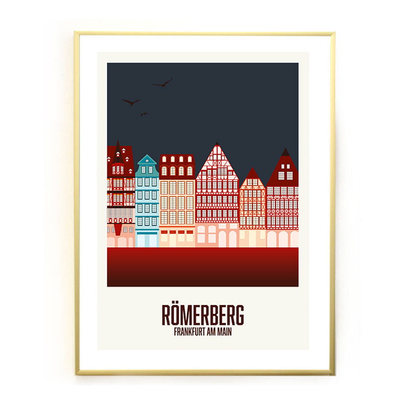 Frankfurt Poster: Römerberg