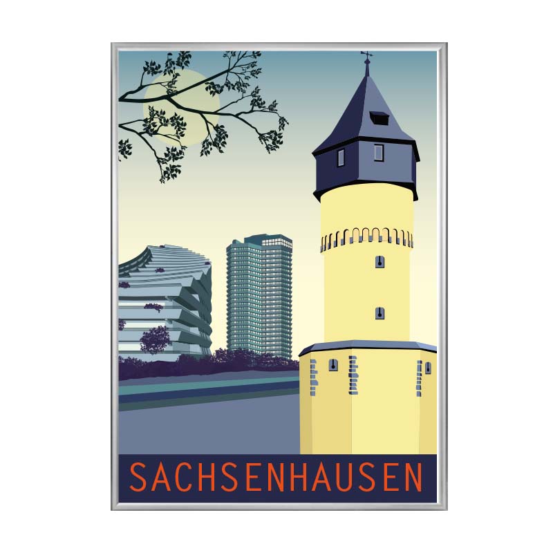 Frankfurt Poster: Sachsenhausen