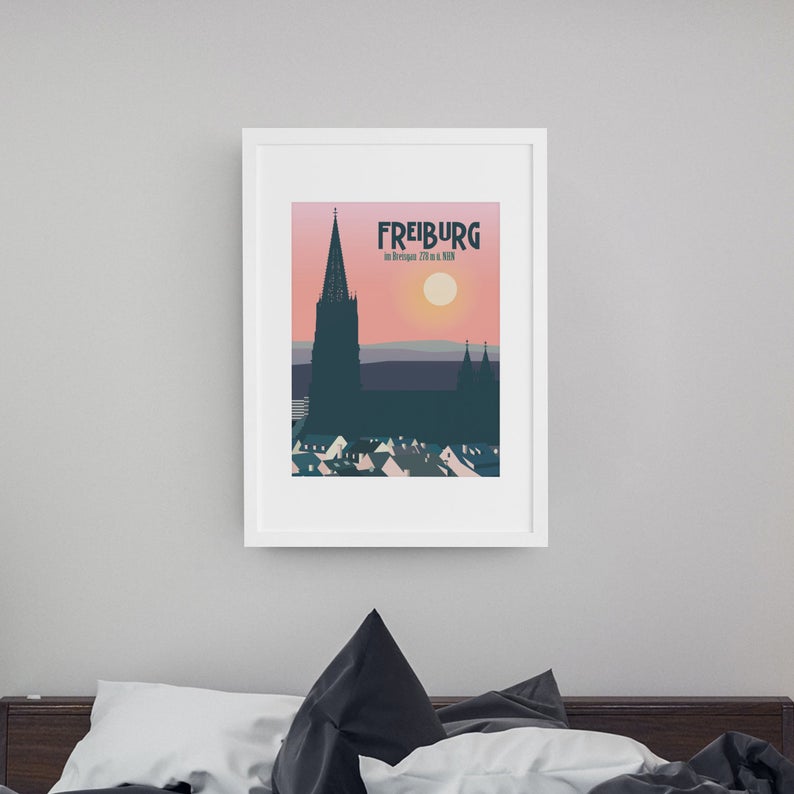 Freiburg Poster: Afterglow