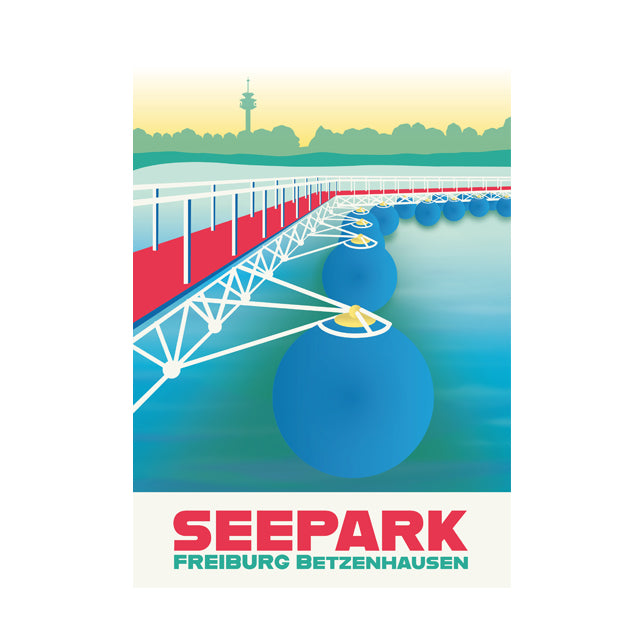 Freiburg Poster: Seepark