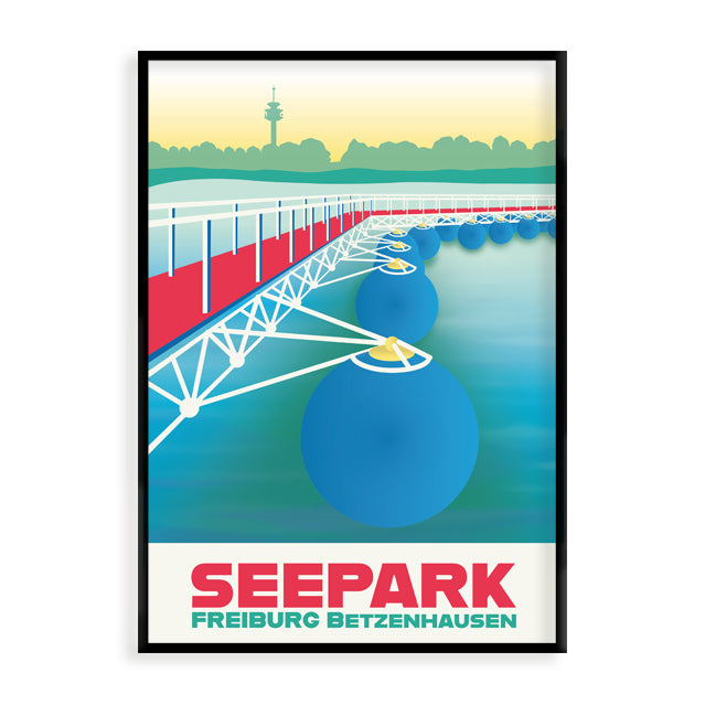 Freiburg Poster: Seepark