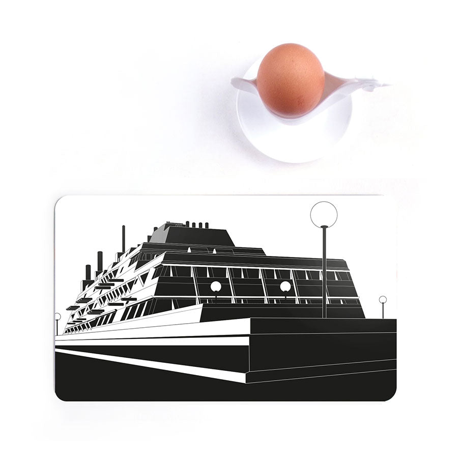 Frühstücksbrettchen: Mäusebunker