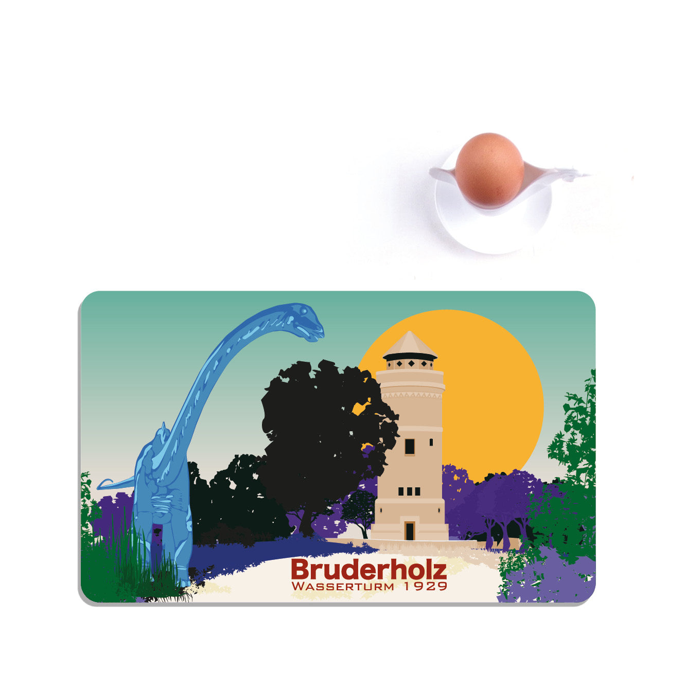 Frühstücksbrettchen: Basel Bruderholz