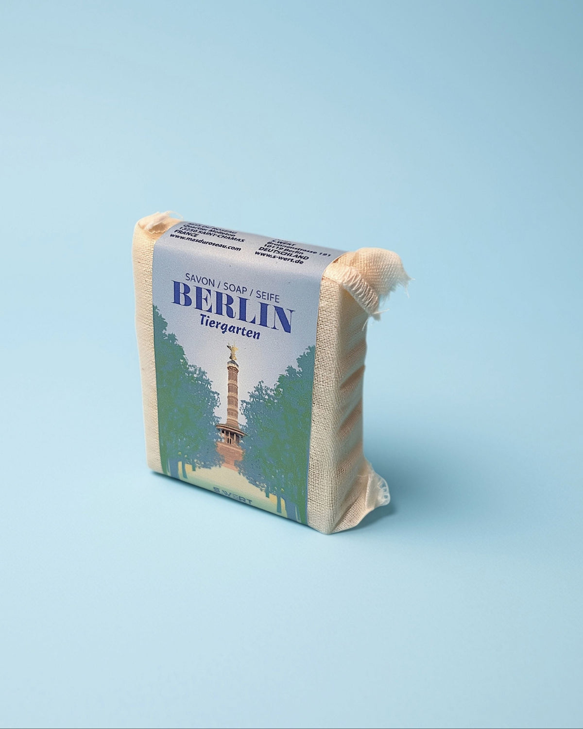 Geschenkset: Berlin fürs Bad (blau)