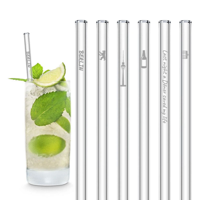 Glass drinking straws Berlin