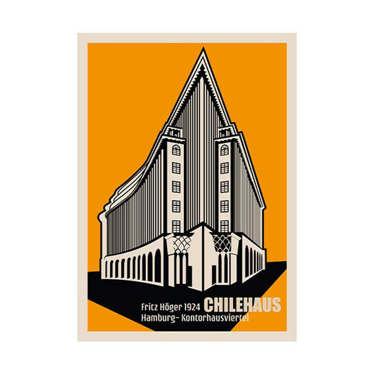 Postkarte: Hamburg Chilehaus