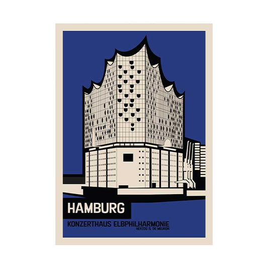 Postkarte: Hamburg Konzerthaus-Elphie