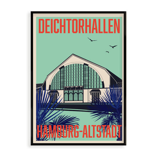 Hamburg Poster: Deichtorhallen