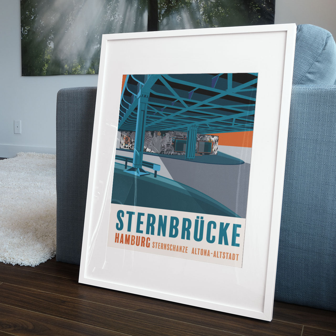 Hamburg Poster: Sternbrücke