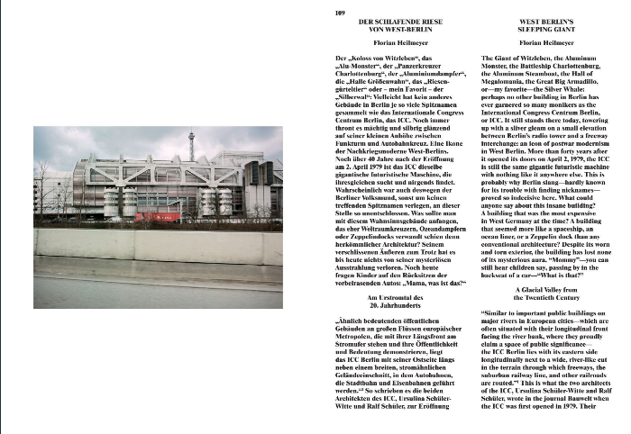 Buch: ICC Berlin