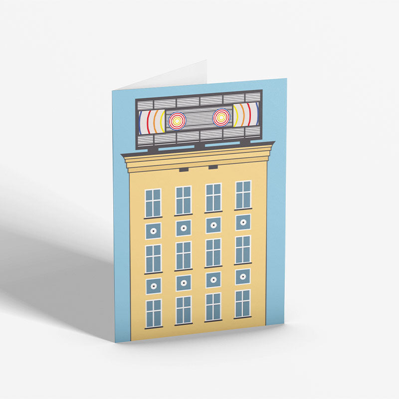 Klappkarte: Sternradio