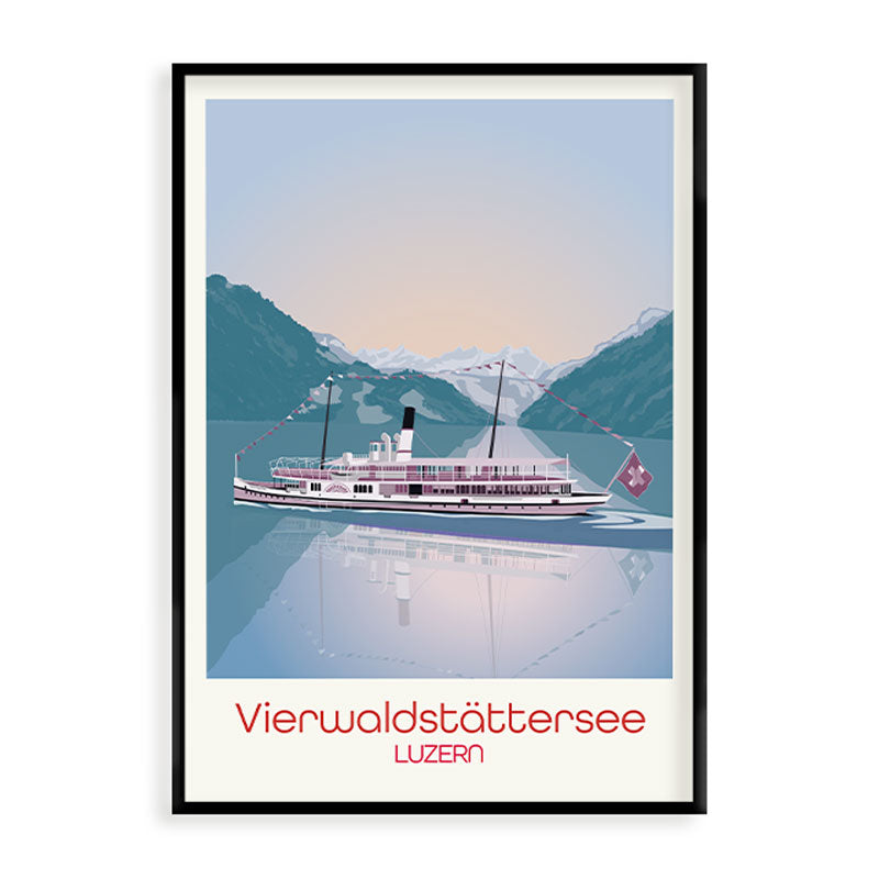 Lucerne Poster: Lake Lucerne