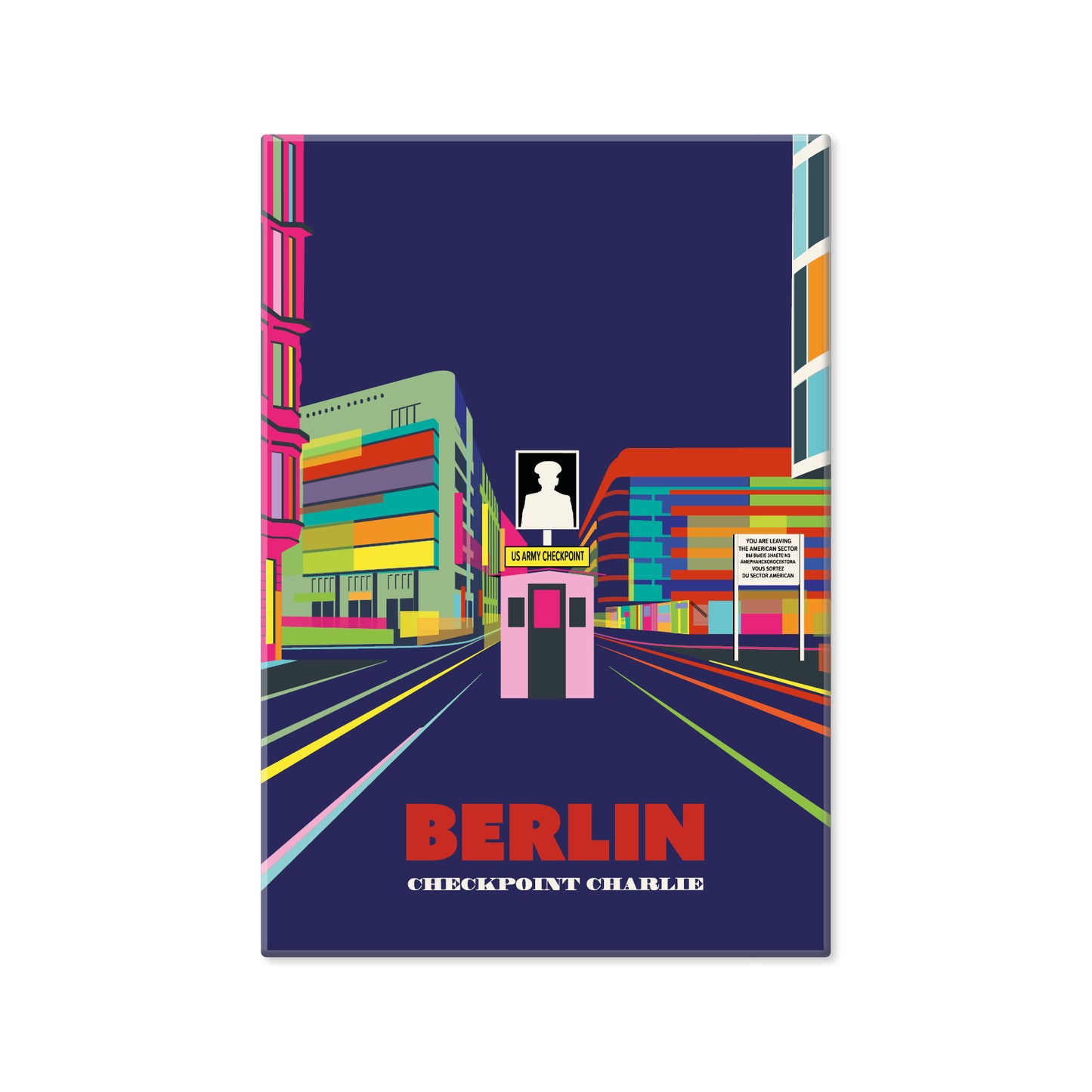 Berlin Magnet: Checkpoint Charlie