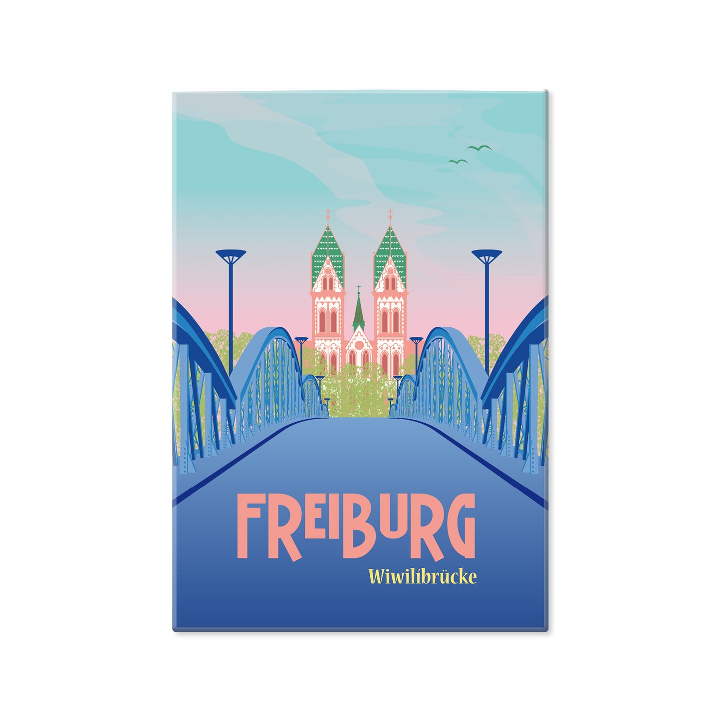 Magnet: Freiburg Wiwilibrücke