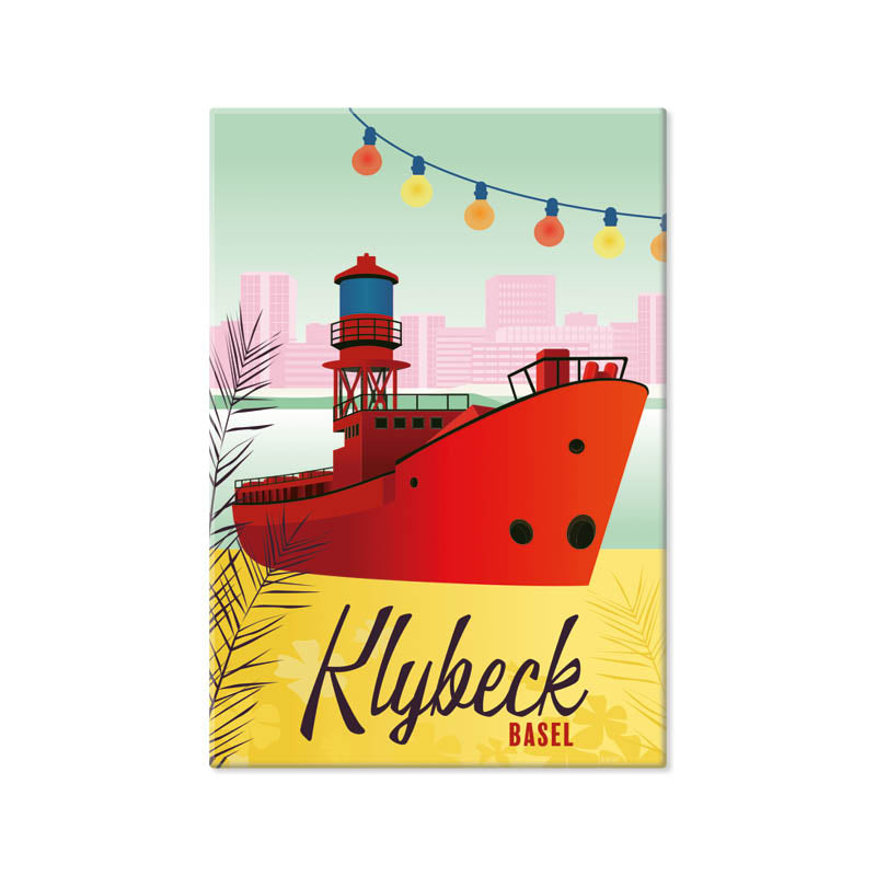 Schweiz Magnet: Basel Klybeck