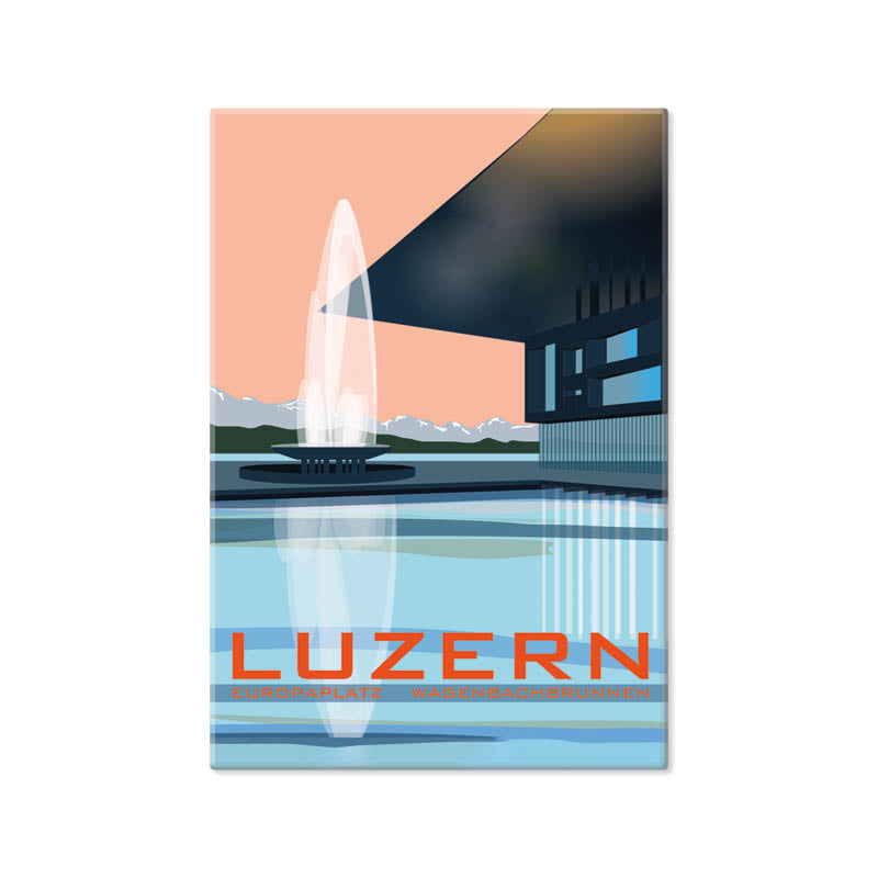 Schweiz Magnet: Luzern Europaplatz