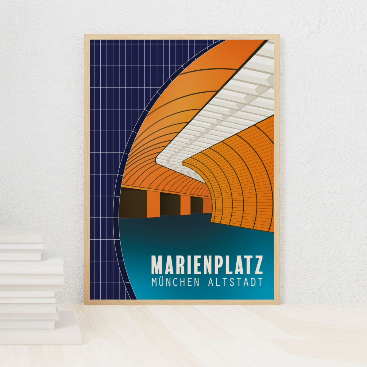Munich Poster: Marienplatz