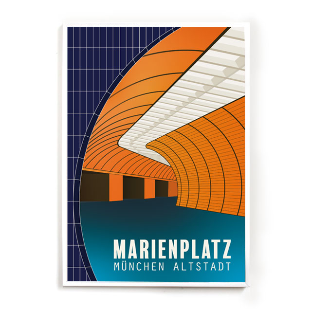 München Poster: Marienplatz