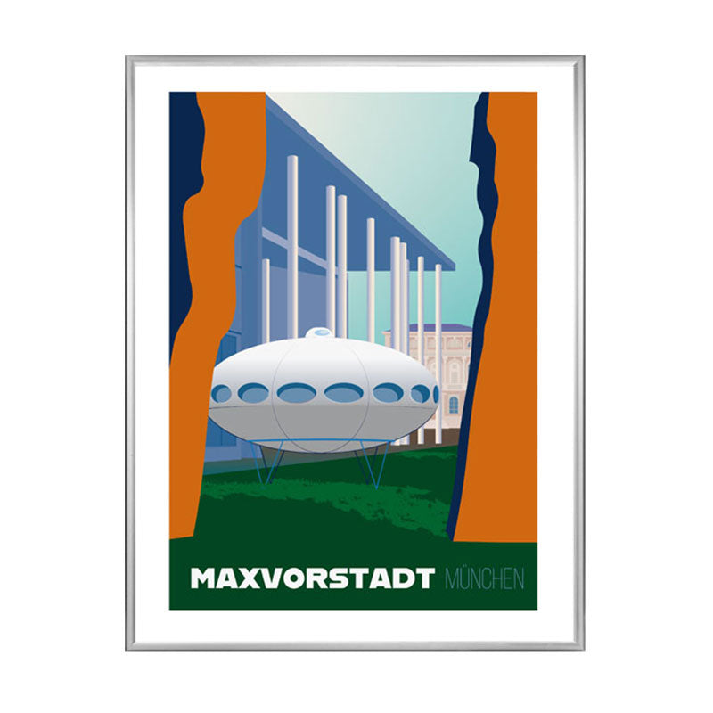 Munich Poster: Maxvorstadt