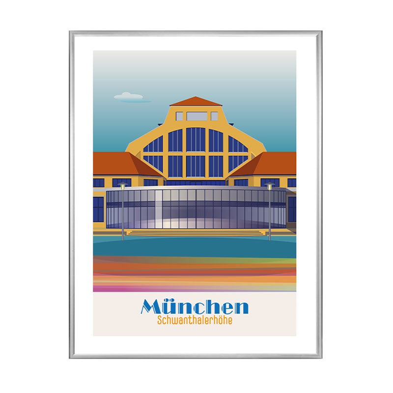 Munich Poster: Schwanthalerhöhe