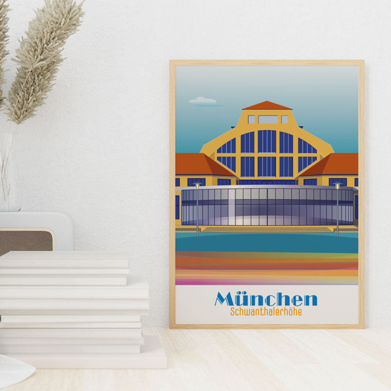 München Poster: Schwanthalerhöhe