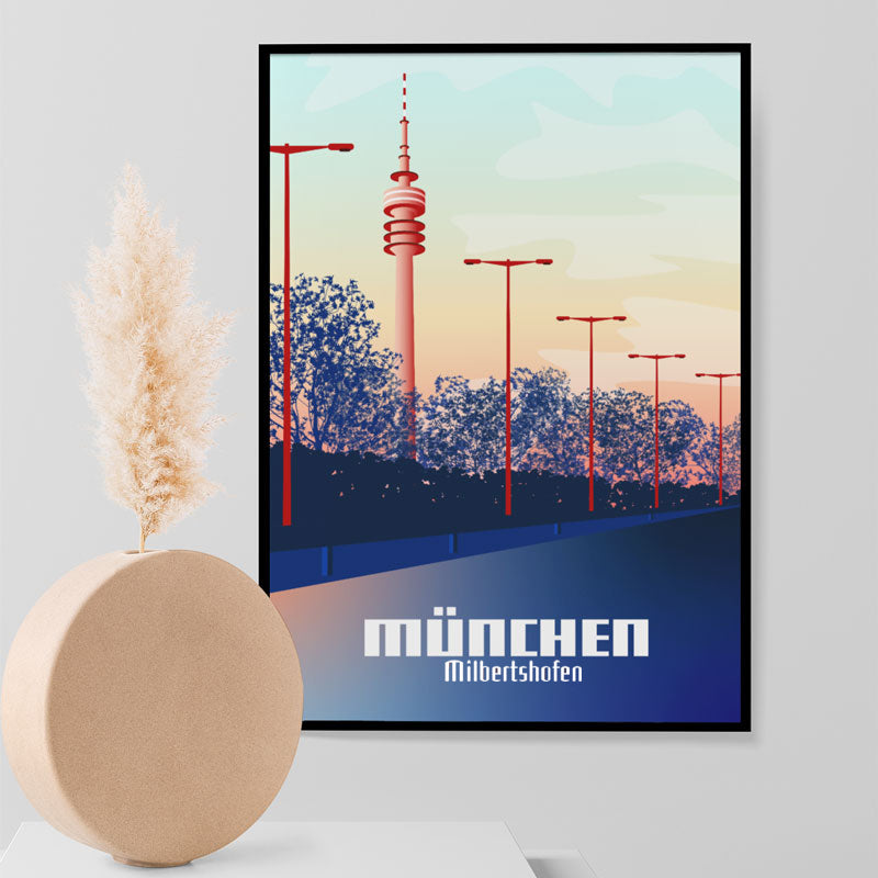 München Poster: Milbertshofen