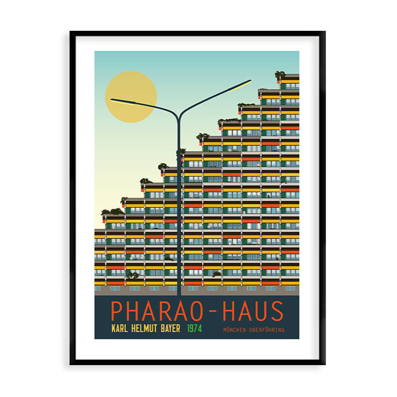 München Poster: Pharao-Haus