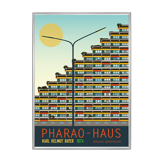München Poster: Pharao-Haus
