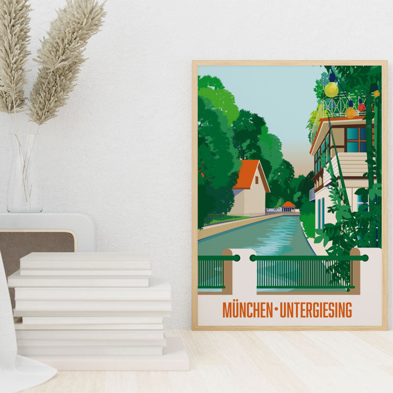 Munich Poster: Untergiesing