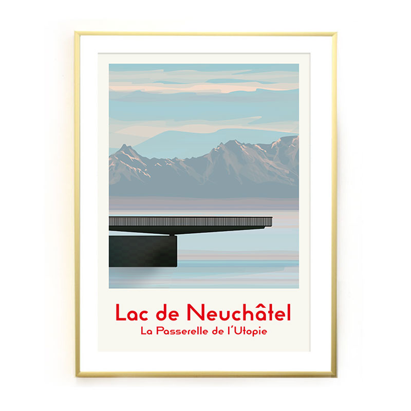 Neuenburg Poster: Neuchatel