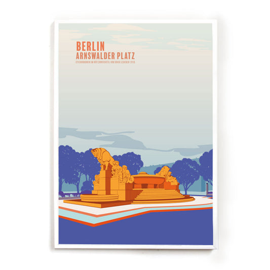 Berlin Poster: Arnswalder Platz