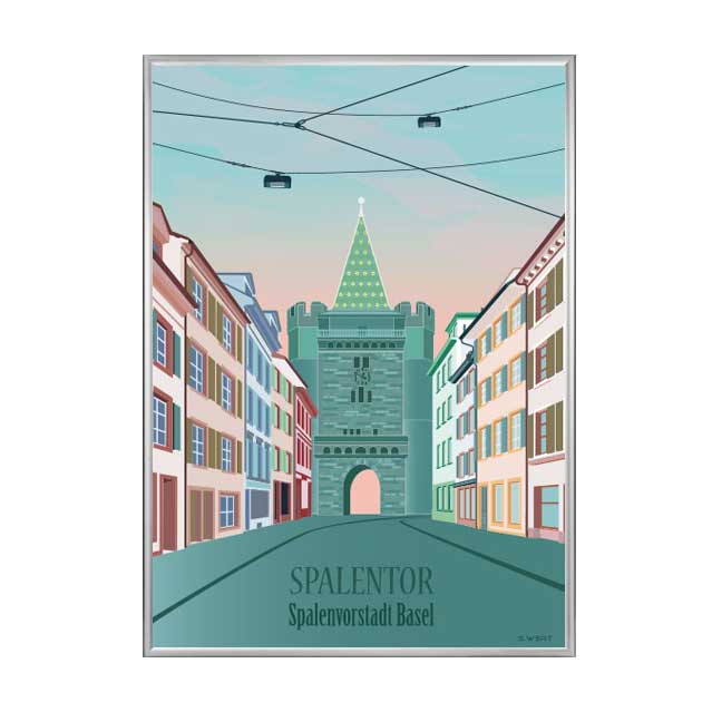 Basel Poster: Spalentor