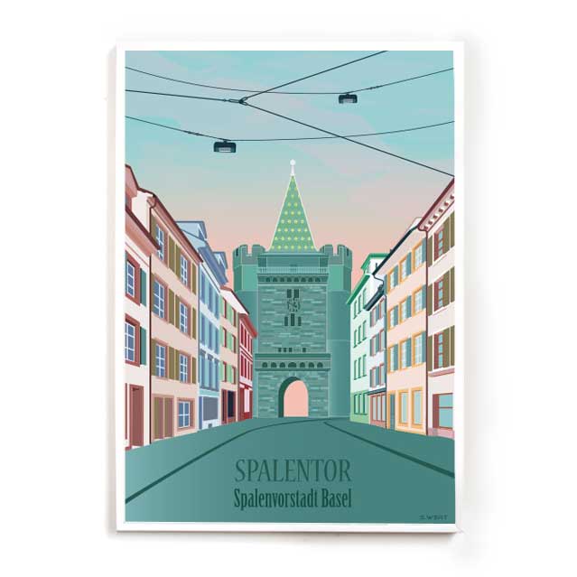 Basel Poster: Spalentor