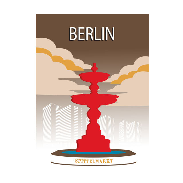 Berlin Poster: Spittelmarkt