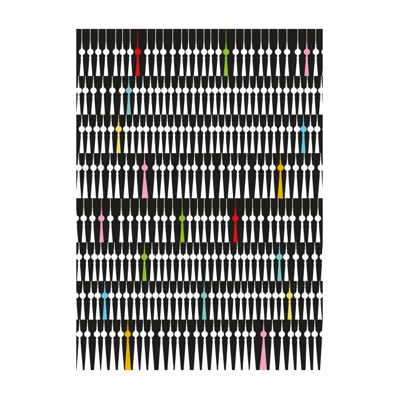 Postkarte: Fernsehturm Reihe