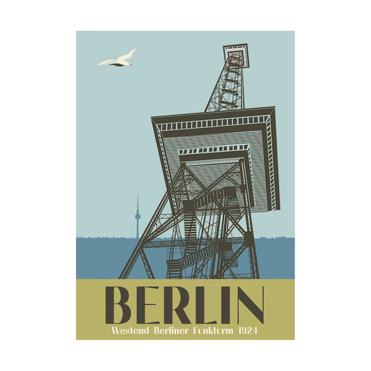 Postcard: radio tower 1924