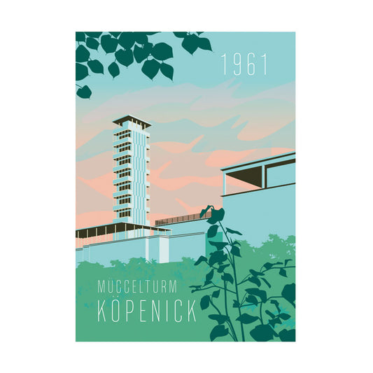 Postcard: Müggel Tower