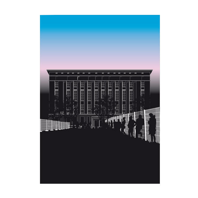 Berlin Poster: Techno Schlange