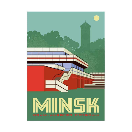 Postkarte: Potsdam Minsk Brauhausberg