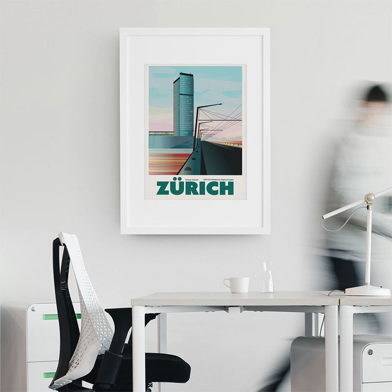 Zürich Poster: Prime Tower