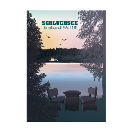 Postkarte: Schluchsee