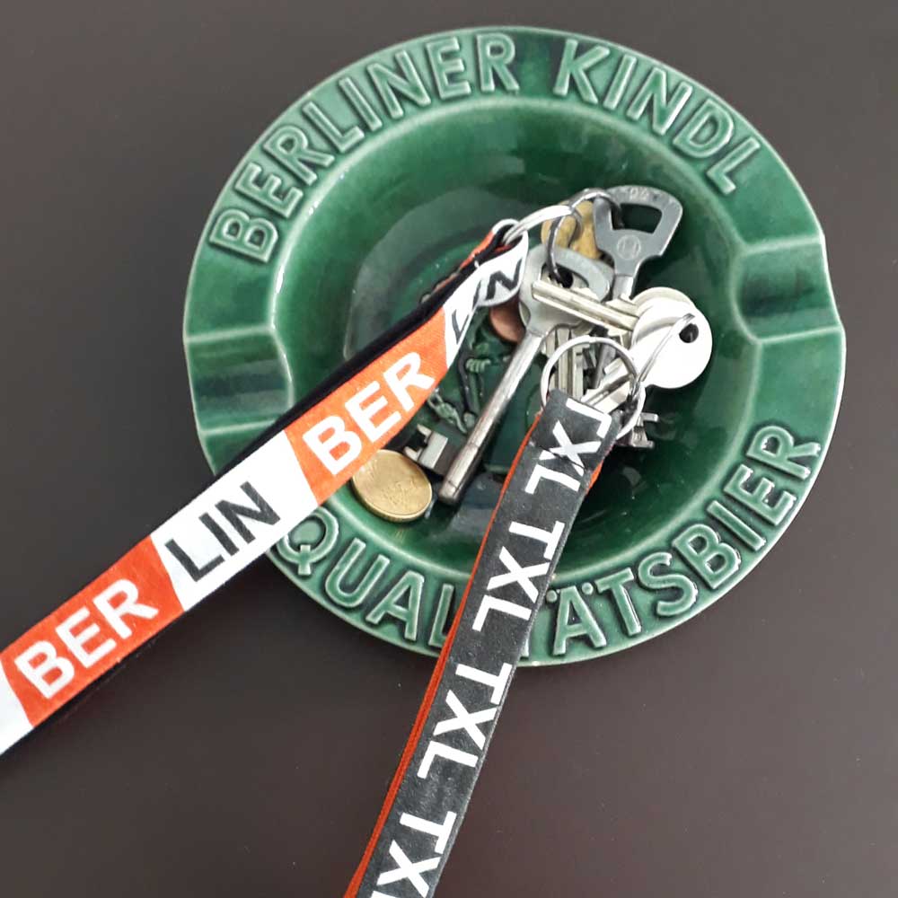 Schlüsselband Berlin Flughafen THF TXL SXF