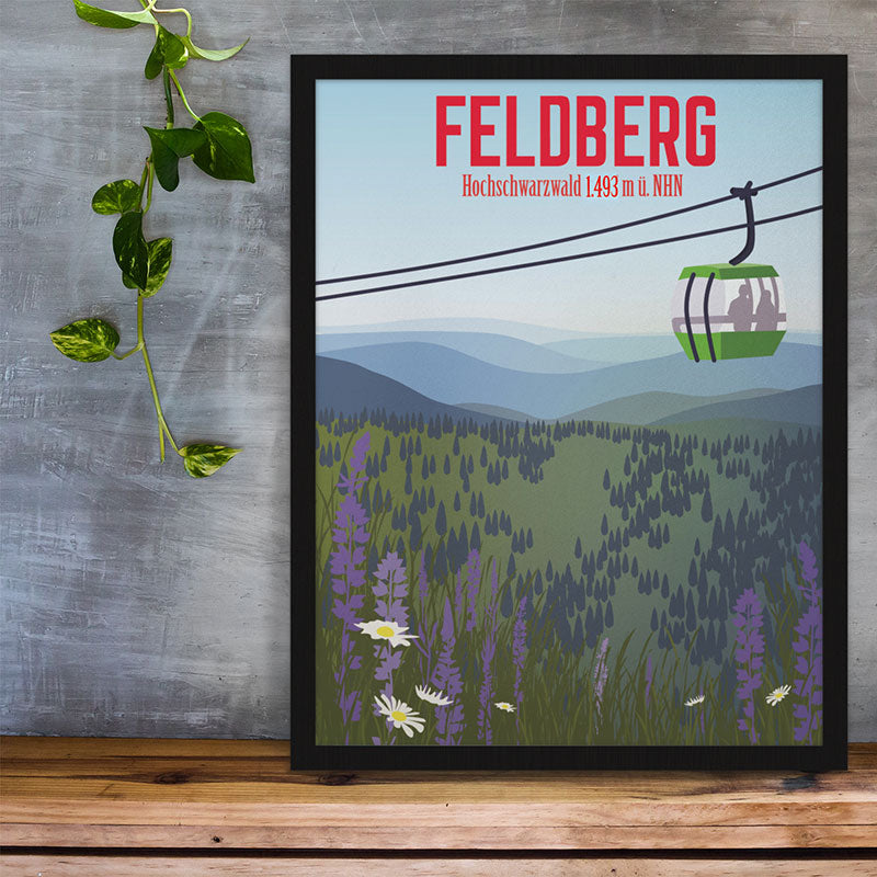 Black Forest Poster: Feldberg