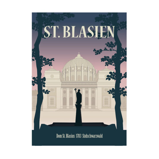 Postkarte: St. Blasien