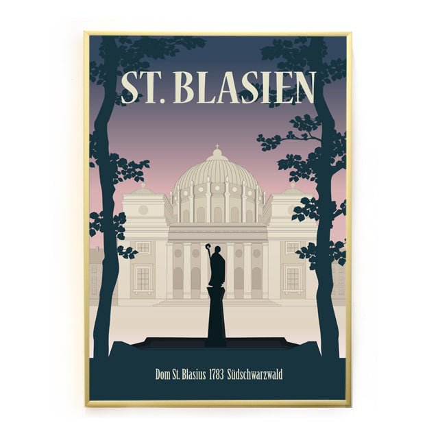 Black Forest Poster: St. Blasien