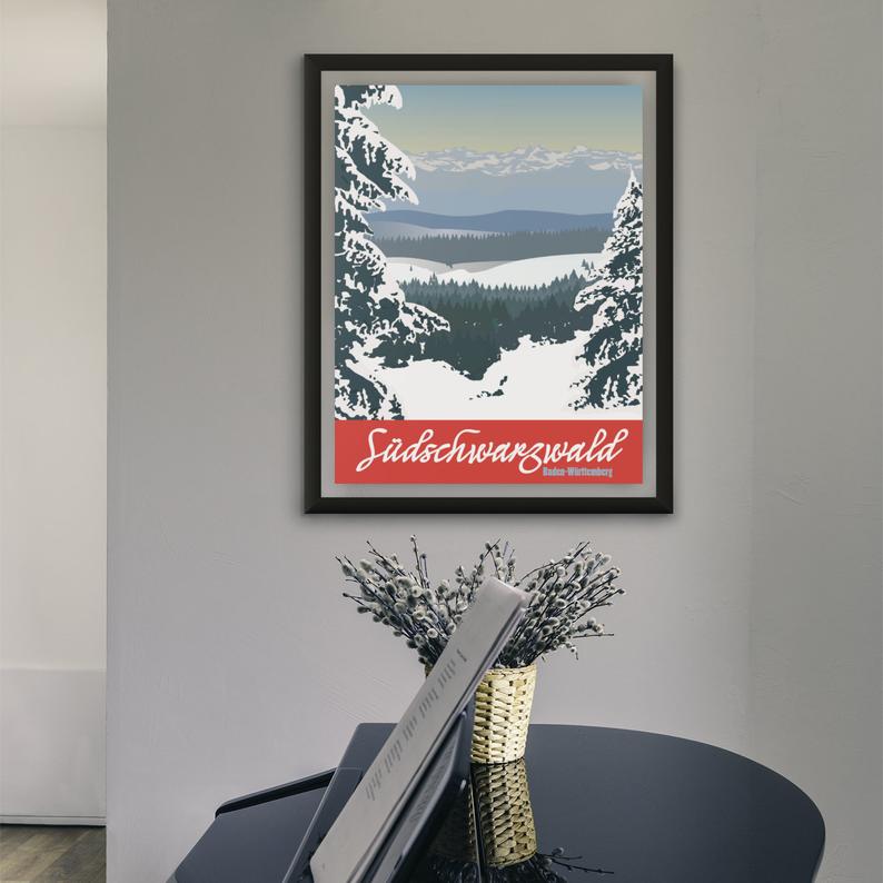 Schwarzwald Poster: Südschwarzwald